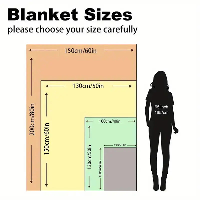Blush Pink Wrinkle-Resistant Flannel Fleece Traditional Rose Print Throw Blanket - Multi-Size, 30*40in Very Small Option, Room Decor, Floral Decor, Romantic Valentine Gift for Women, Cozy Setup 4-Season Warm Nap Essential